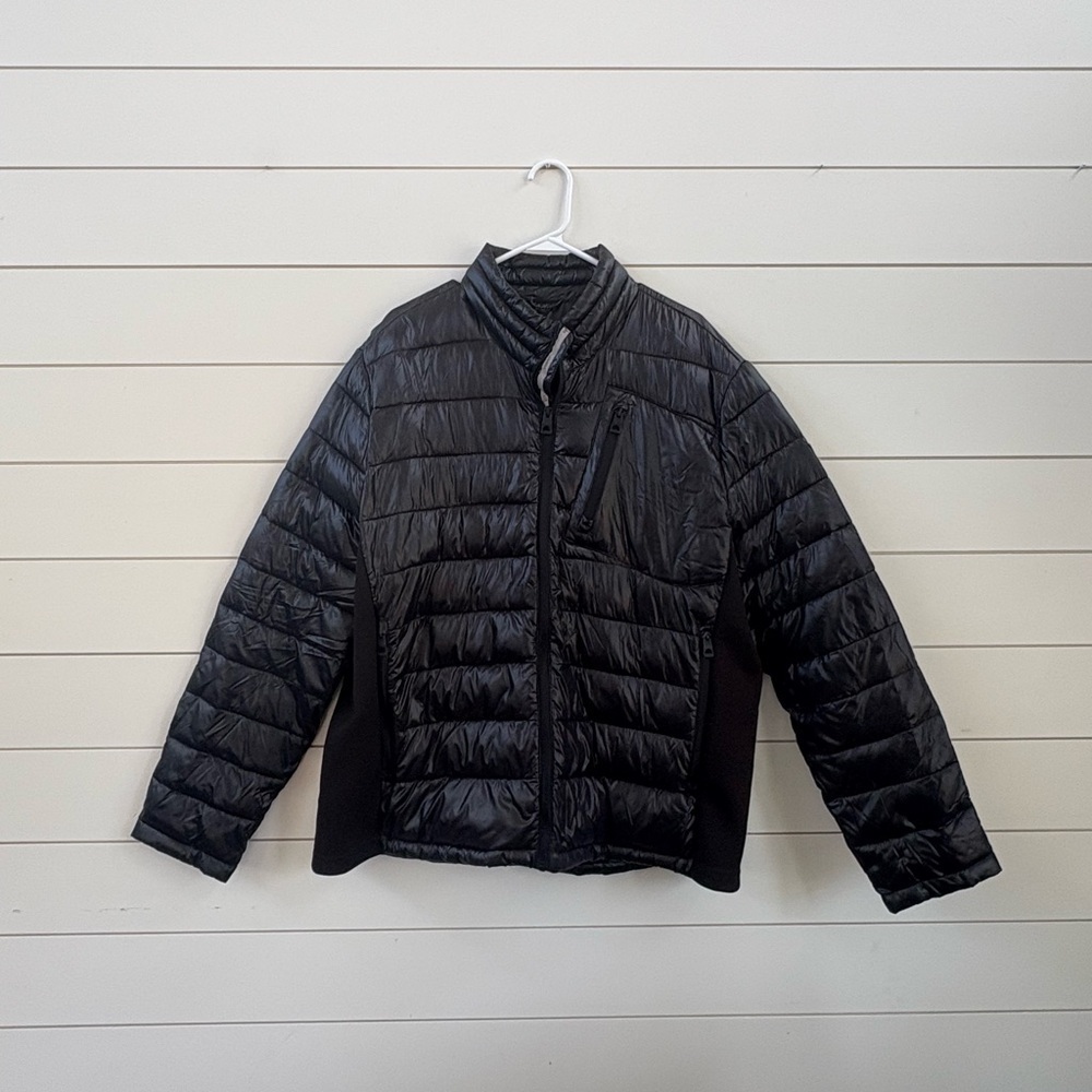Guess Men's Black Puffer Jacket